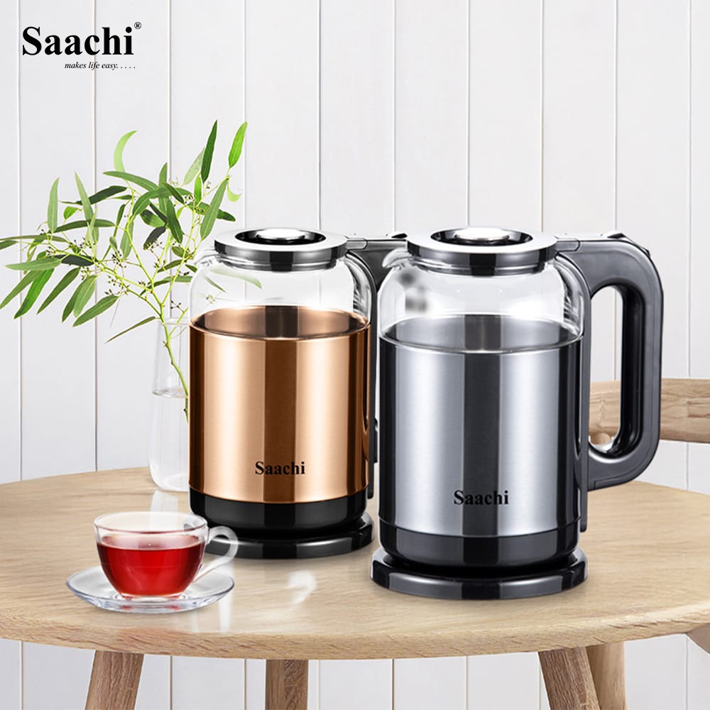 Saachi 1.8 Liters Electric Kettle NL-KT-7757 in Different Colors.