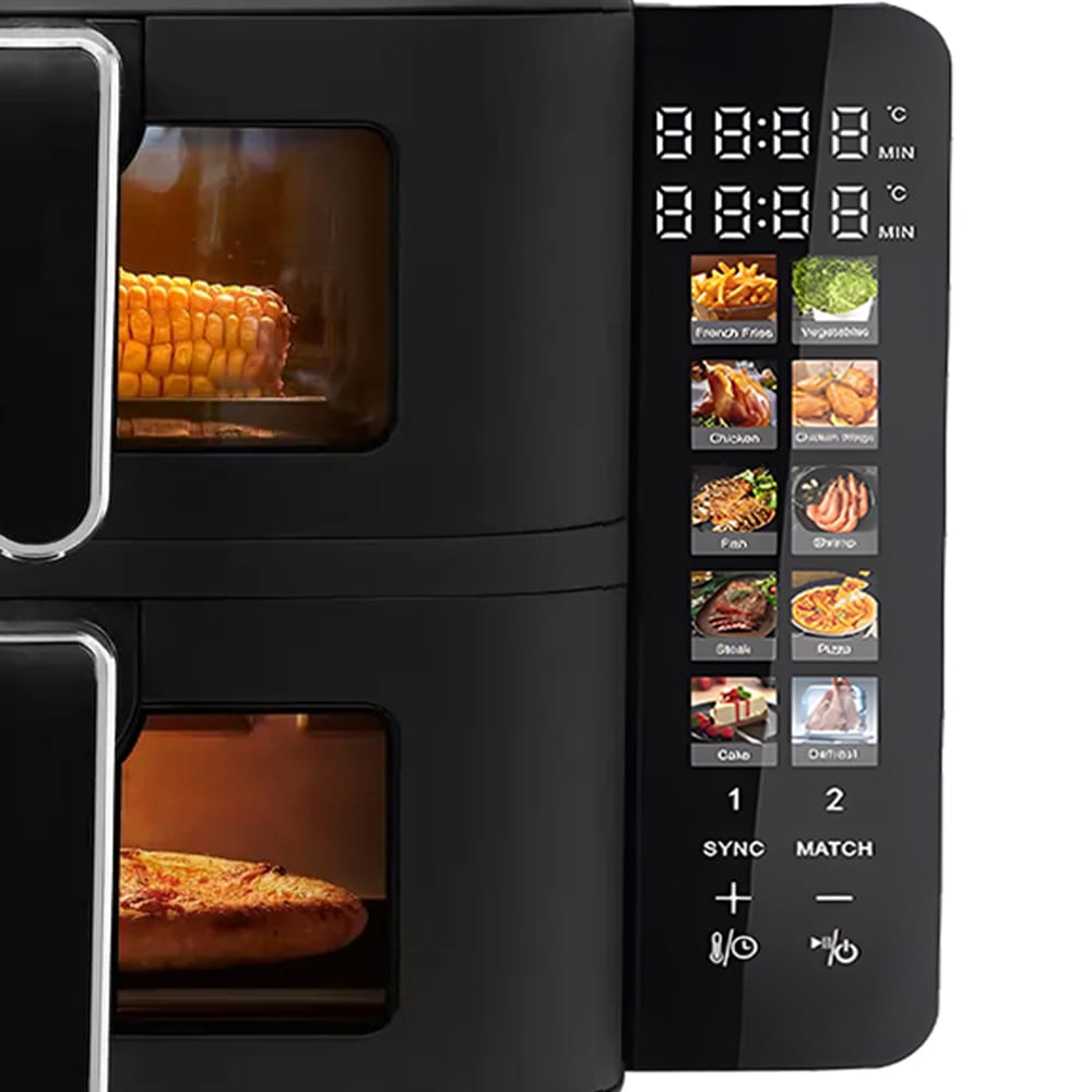 Parts Of Saachi 11L Double Stack Air Fryer NL-AF-4796D.