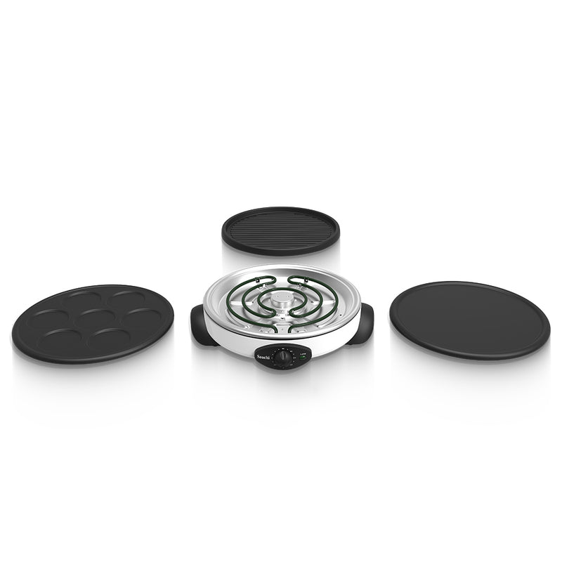 Saachi 3-in-1 Crepe, Grill & Pancake Maker.