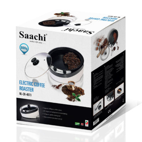 Package Of Saachi Coffee Roaster.