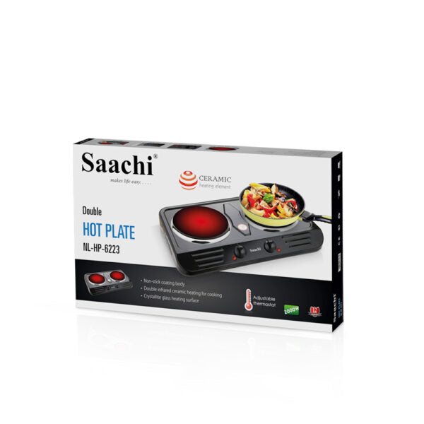 Pack Of Saachi Double Hot Plate.