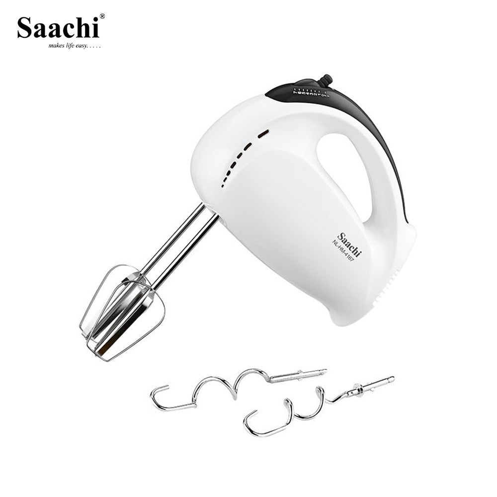 Saachi  Hand Mixer with Dough Hooks.
