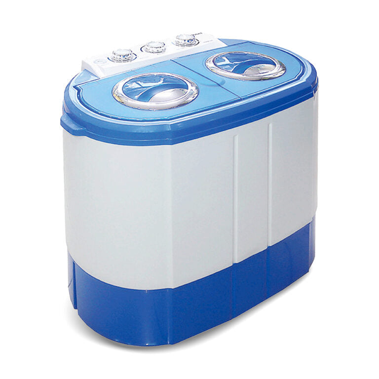 Saachi Mini Twin-Tub Washing Machine.