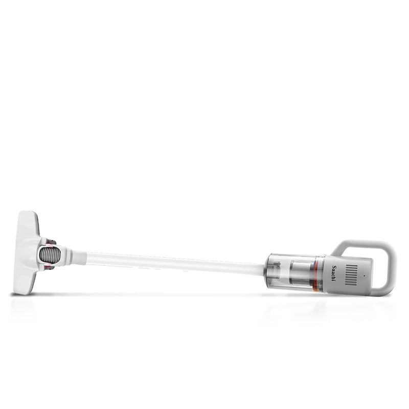 A Saachi Stick Vacuum Cleaner.
