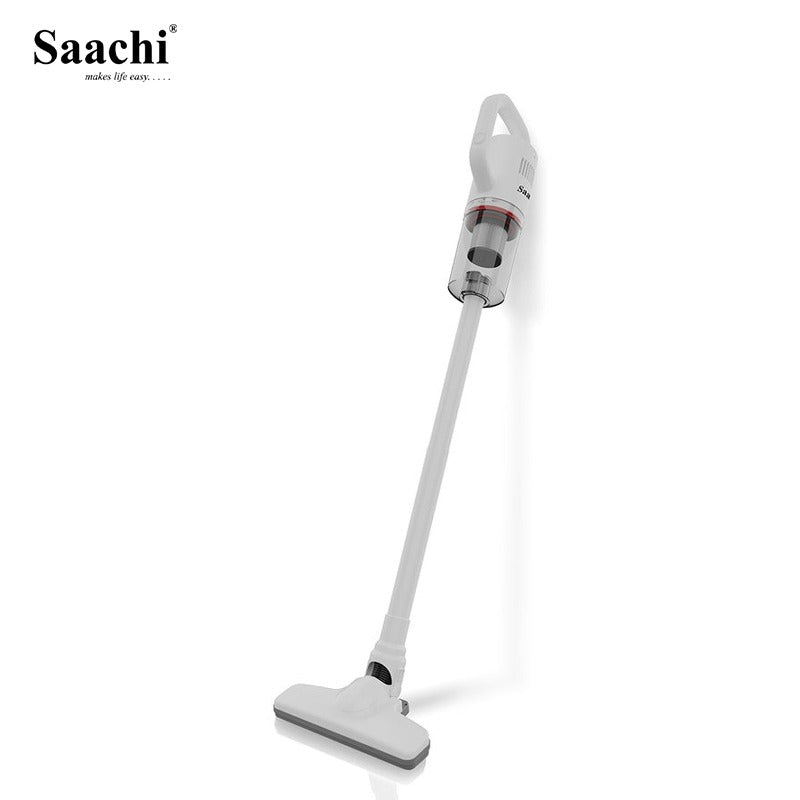A Saachi Stick Vacuum Cleaner.
