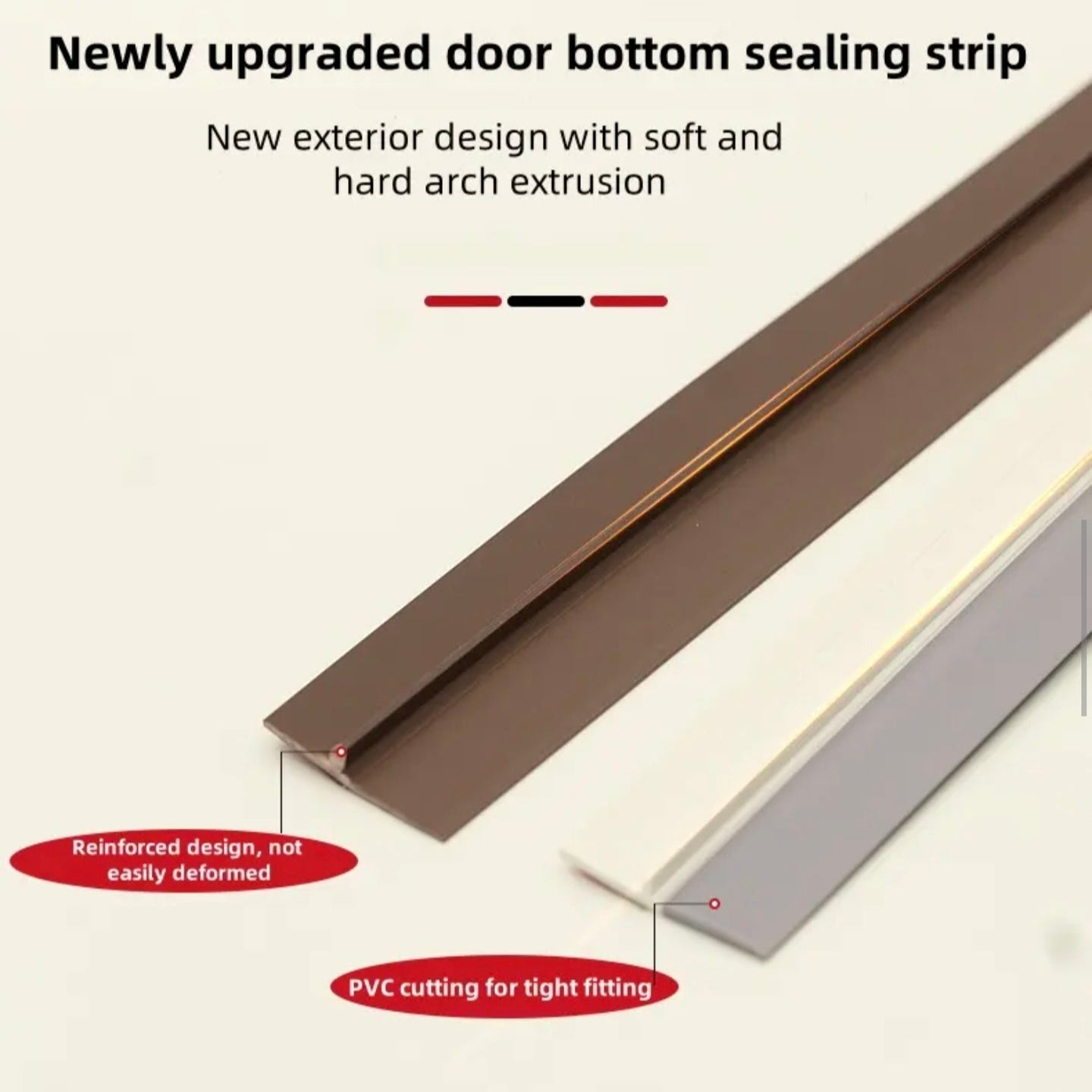 Self-Adhesive Door Bottom Seal Strip.