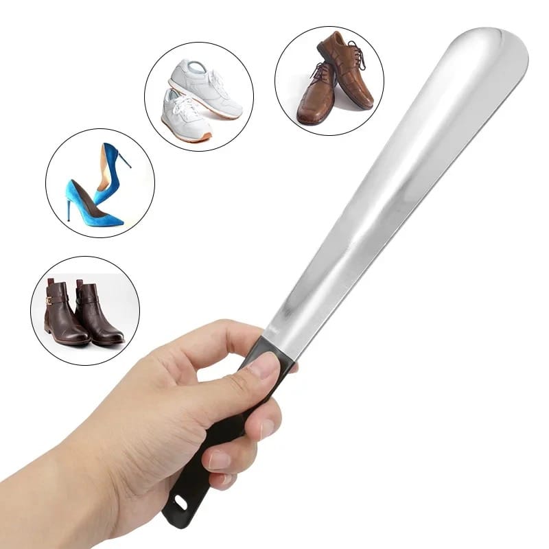 Stainless Steel Ergonomic Shoe Puller.