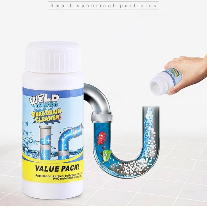 Powerful Sink Drain Cleaner.
