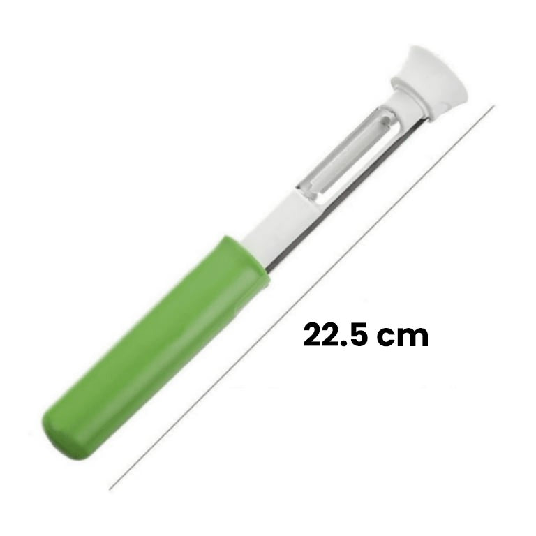 Size Of 2 in 1 Fruit Peeler Corer.
