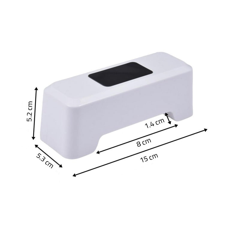 Size Of Automatic Sensing Toilet Flush Button.