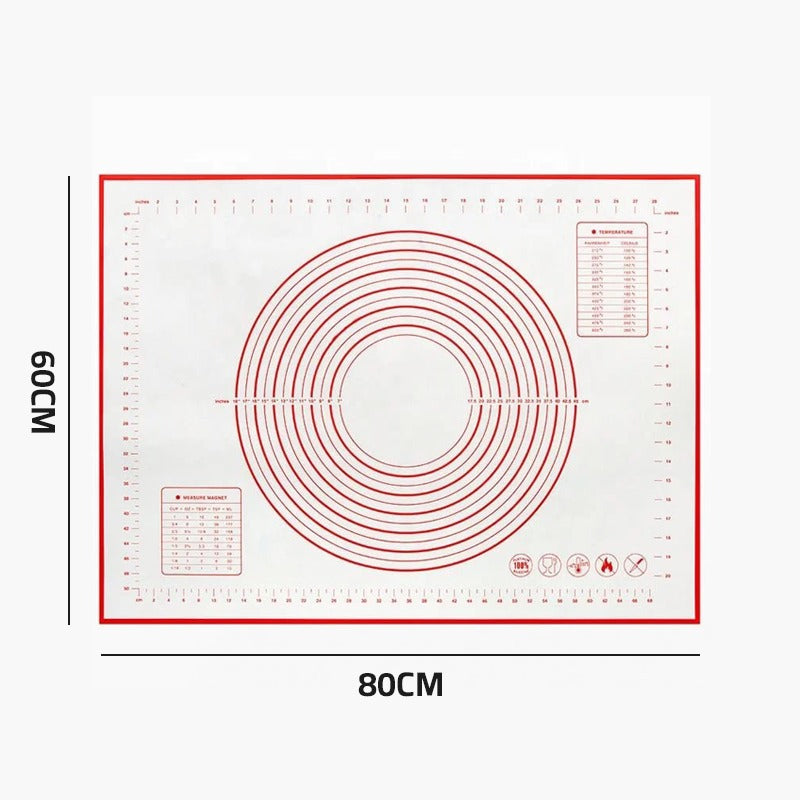 Size Of Non-Slip Baking Mat With Measurements