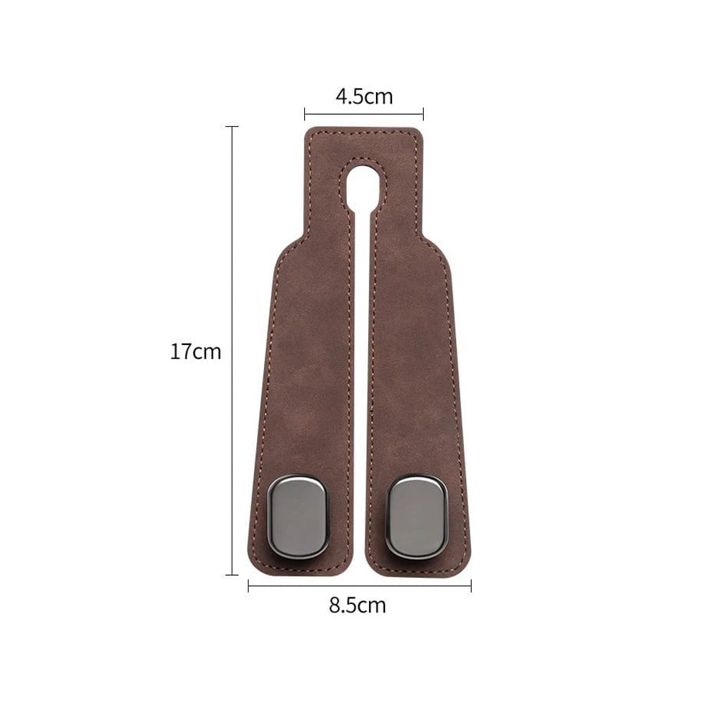 Size of Car Headrest Hanging Hook.