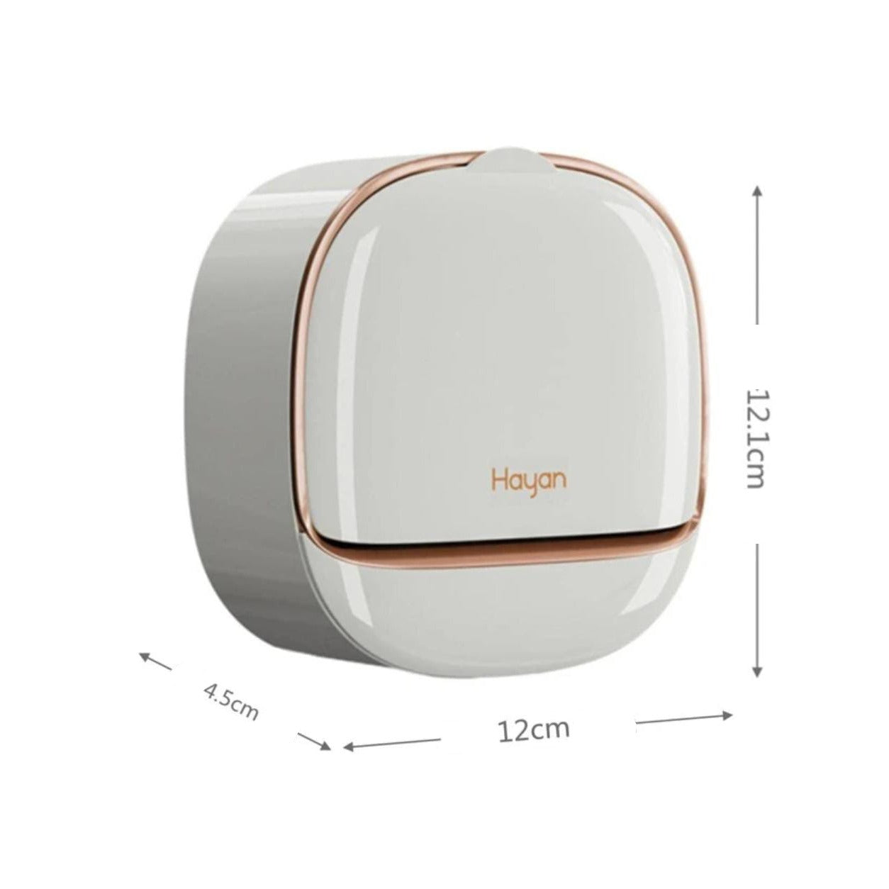 Size Of Drainable Wall Mounted Soap Box.