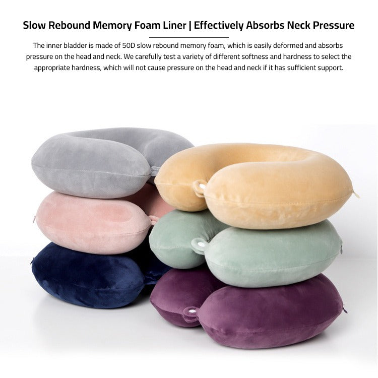 Travel Neck Pillow in Different Colors.