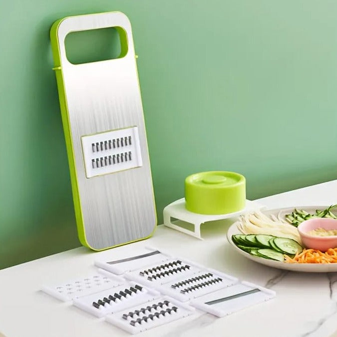 Vegetable slicer with 5 Blades