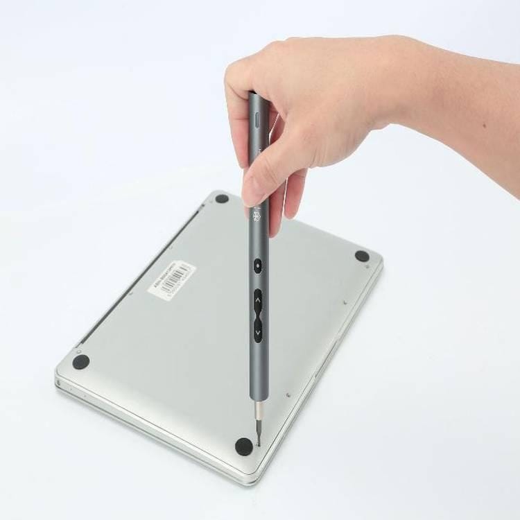Someone holding the Powerology Electric Screwdriver Kit