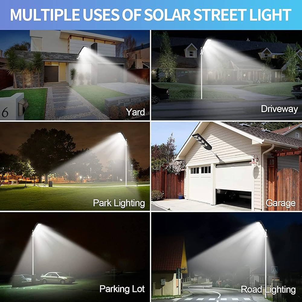 Multiple Uses Of Solar Induction Street Lamp.