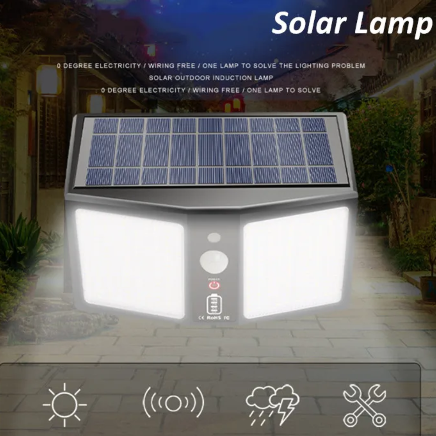 Solar Security Light.