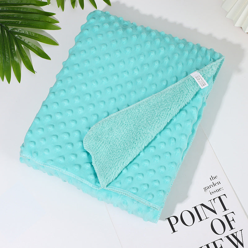 Green Super Soft Newborn Baby Swaddle Blanket.