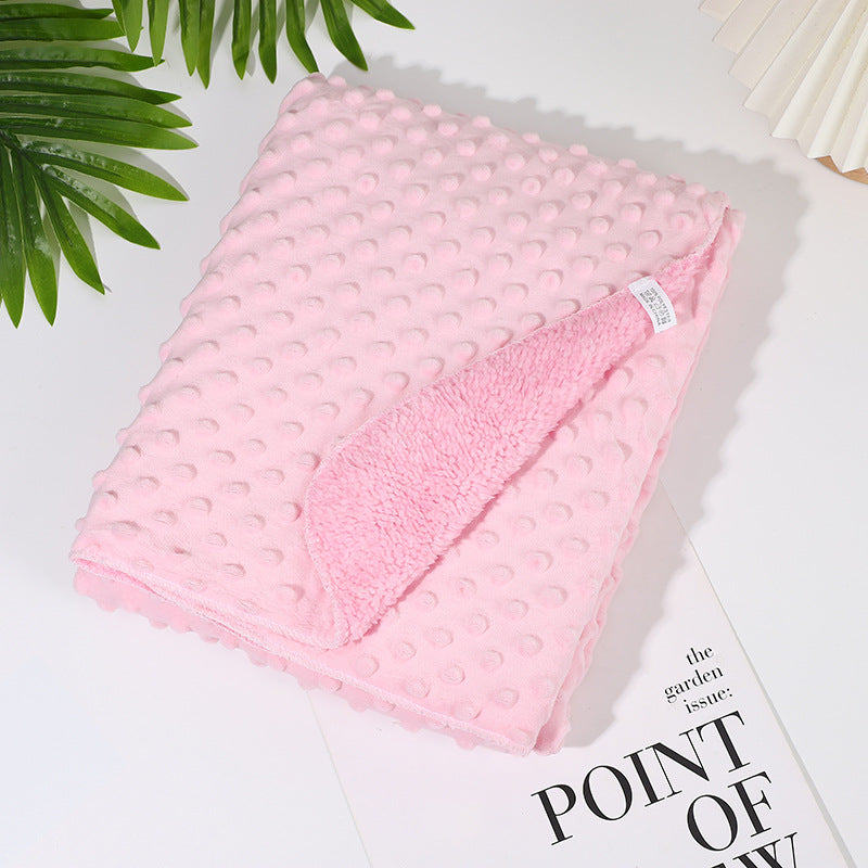 Pink Super Soft Newborn Baby Swaddle Blanket.