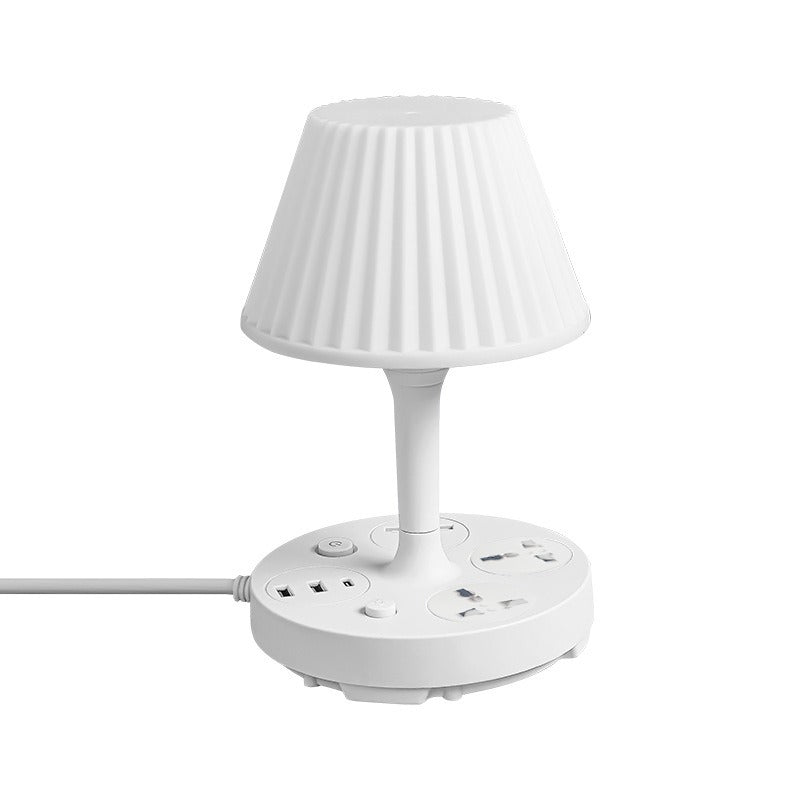 Table LED Night Lamp With Socket Outlets