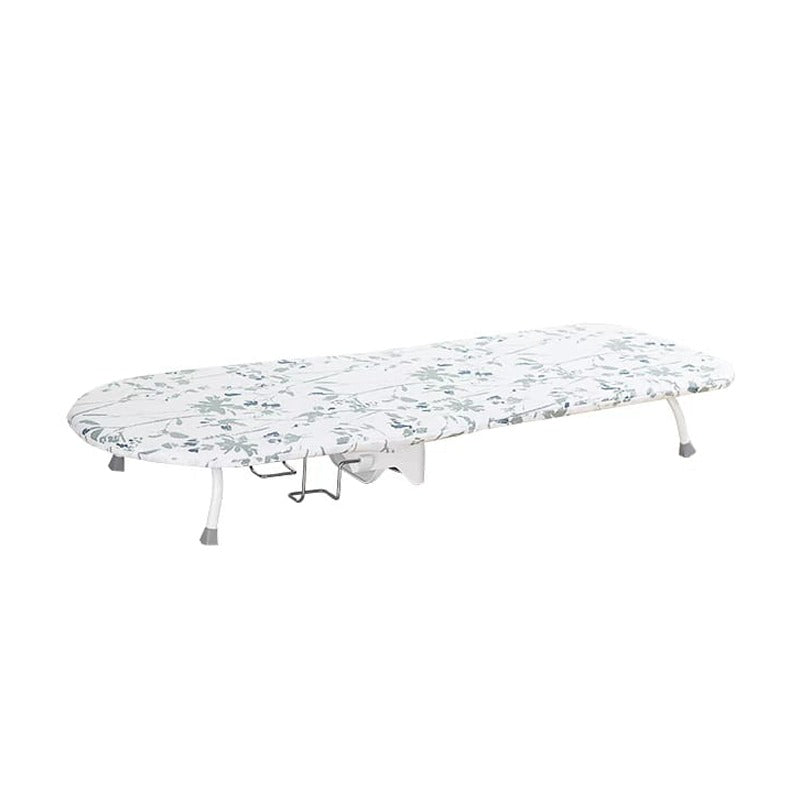 Tabletop Foldable Ironing Board With Iron Holder.