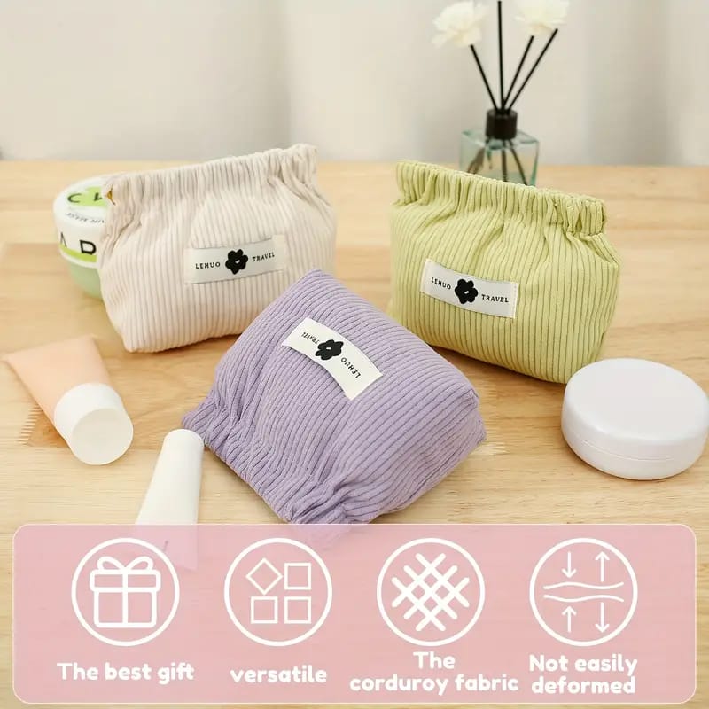 Travel Corduroy Storage Bag.