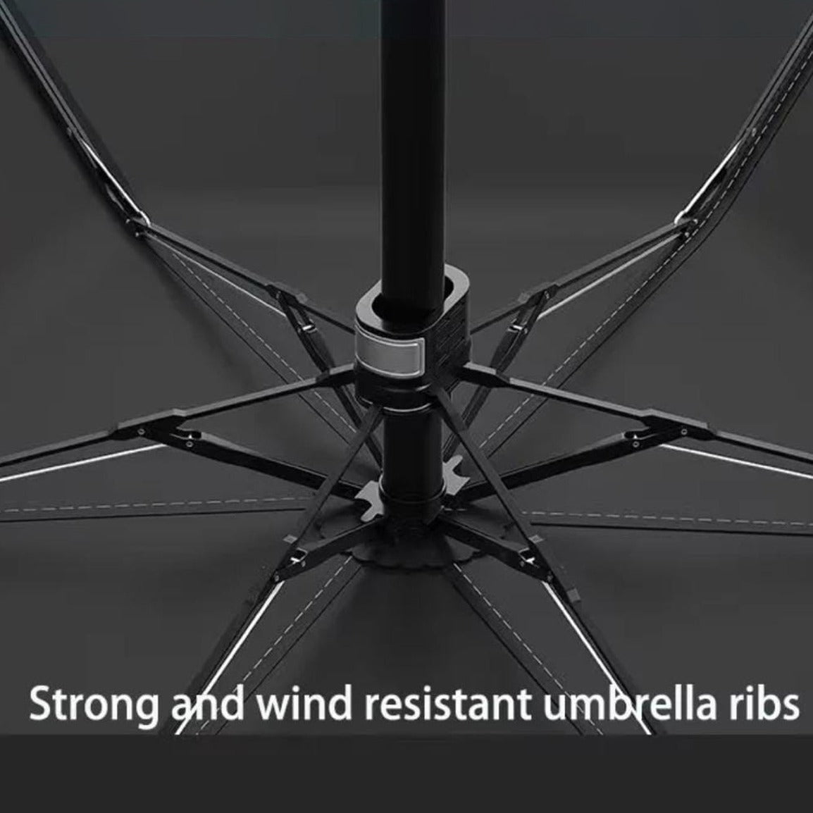 Ribs Of Travel Mini Folding Pocket Umbrella.