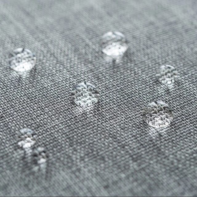 Water droplets on a Travel Passport and Document Organizer Bag