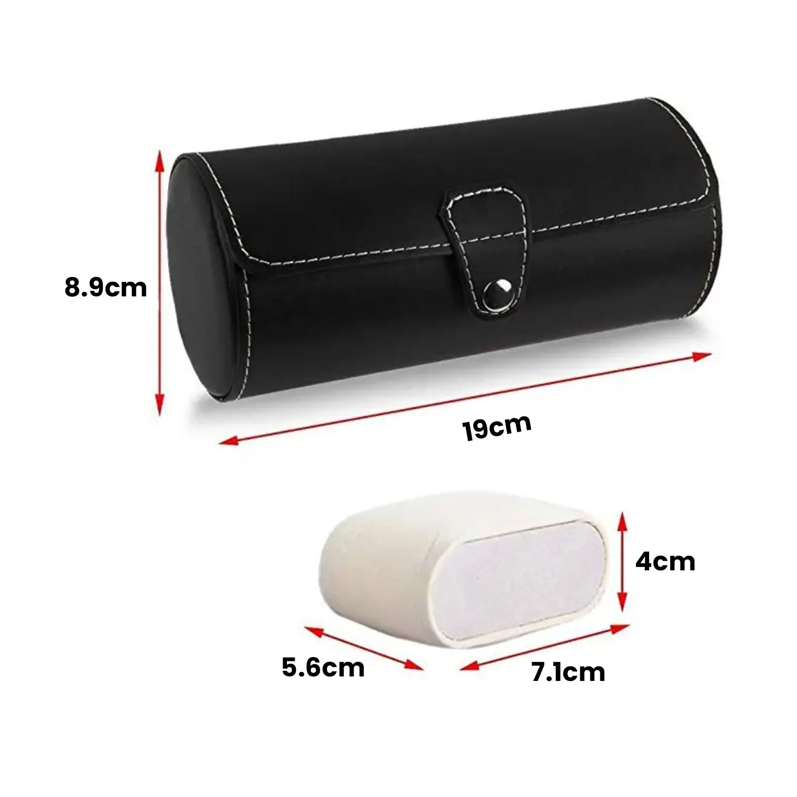 Size Of Travel Watch Case Organizer.