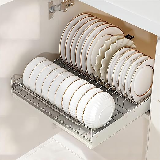 Pull-out Storage Rack for Kitchen Cabinets - Under Sink Organizers And Storage Drawer