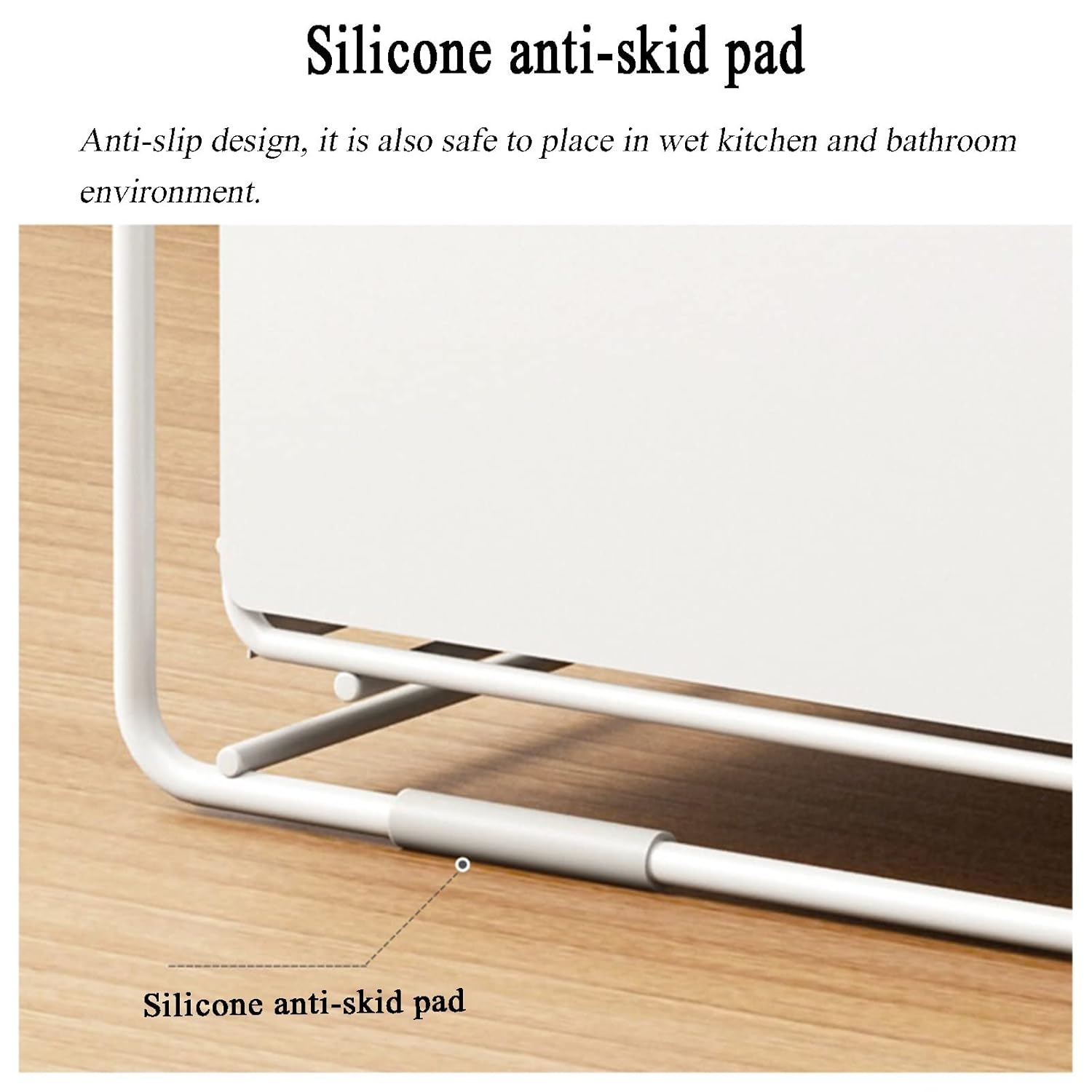 Foot Pad Of Under Sink Storage Rack