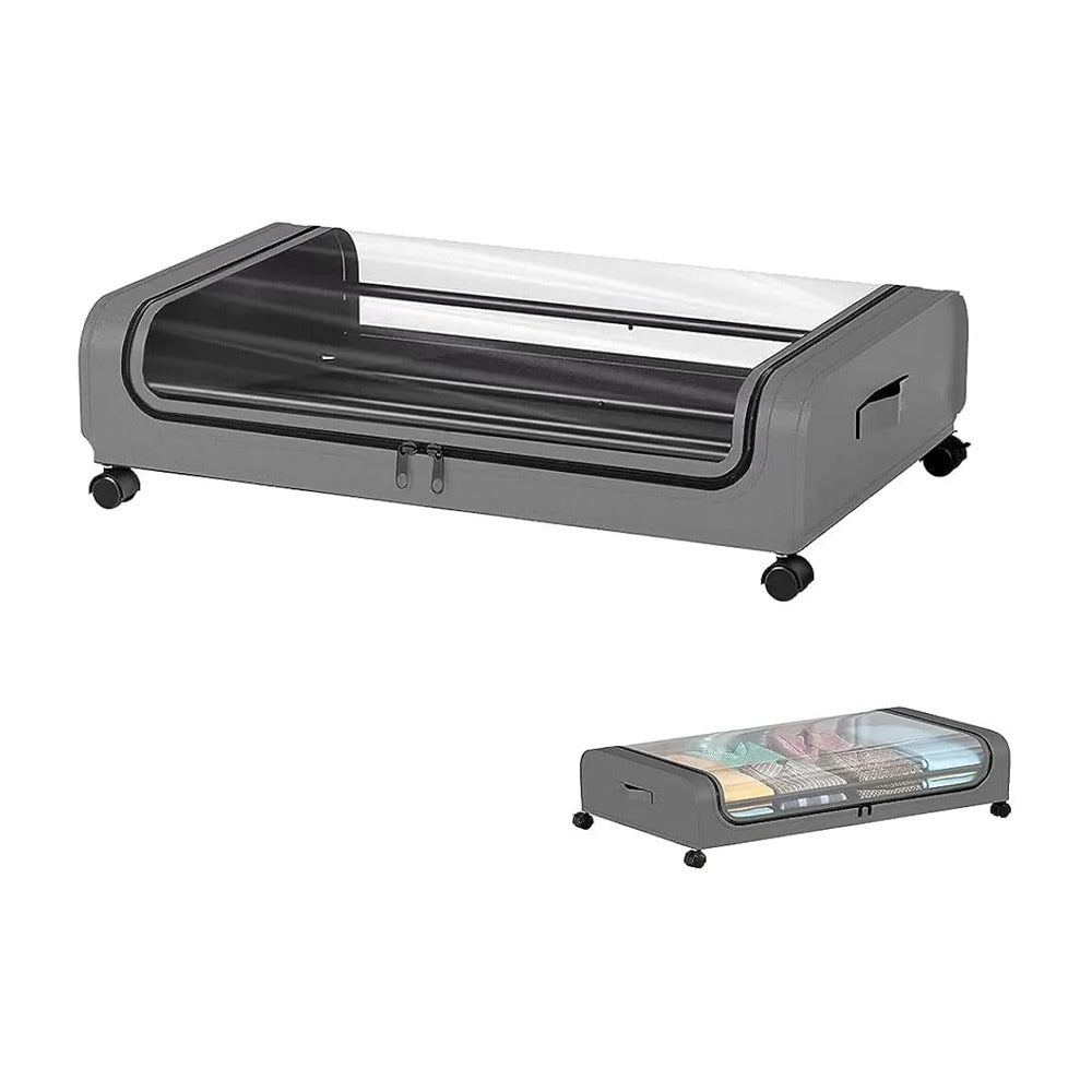 Underbed Storage Bag With Clothes.