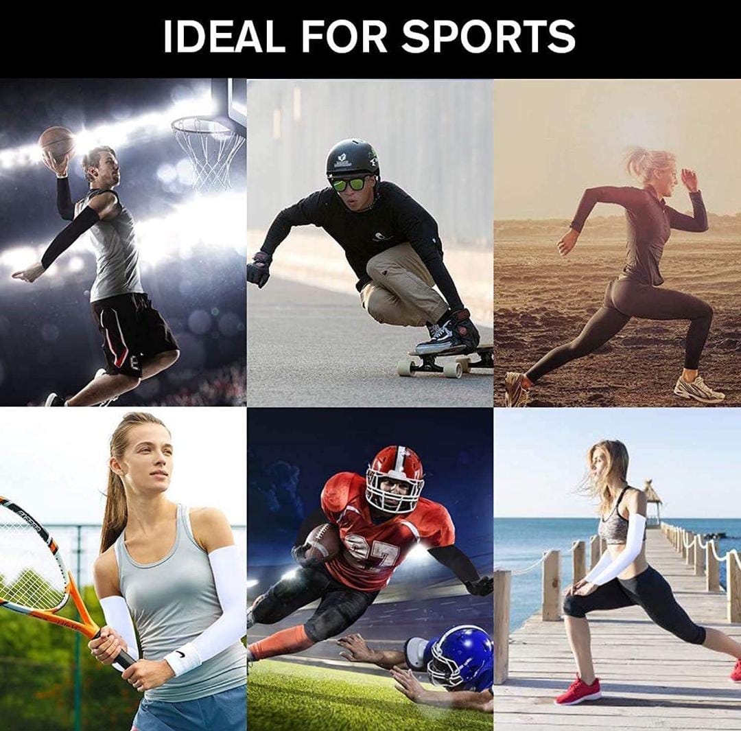 Multiple Usage of Unisex Arm Skin Protector by Different Persons.