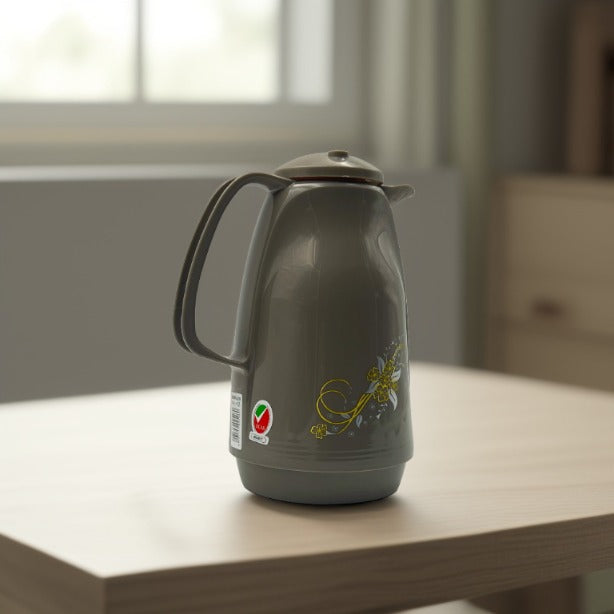 A Grey Vacuum Flask Jug.