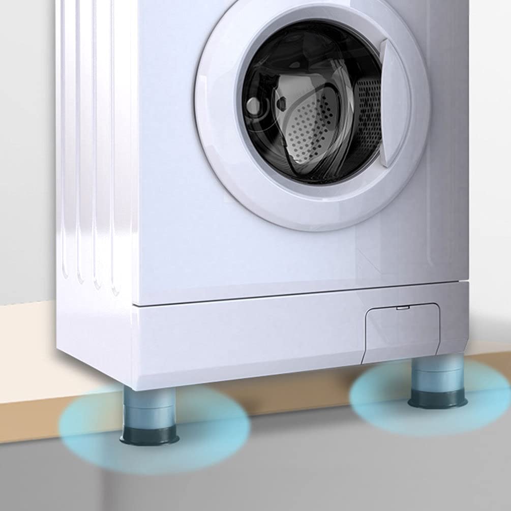 Vibration Isolation Damper Shock Pad with Adjustable Feet used by a washing machine