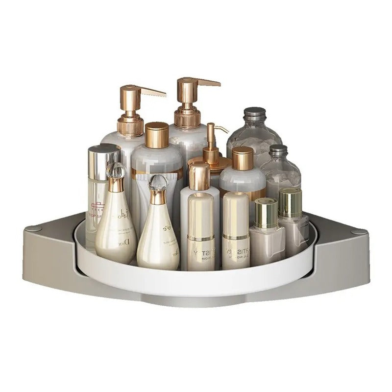 360° Rotatable Washroom and kitchen Corner Rack