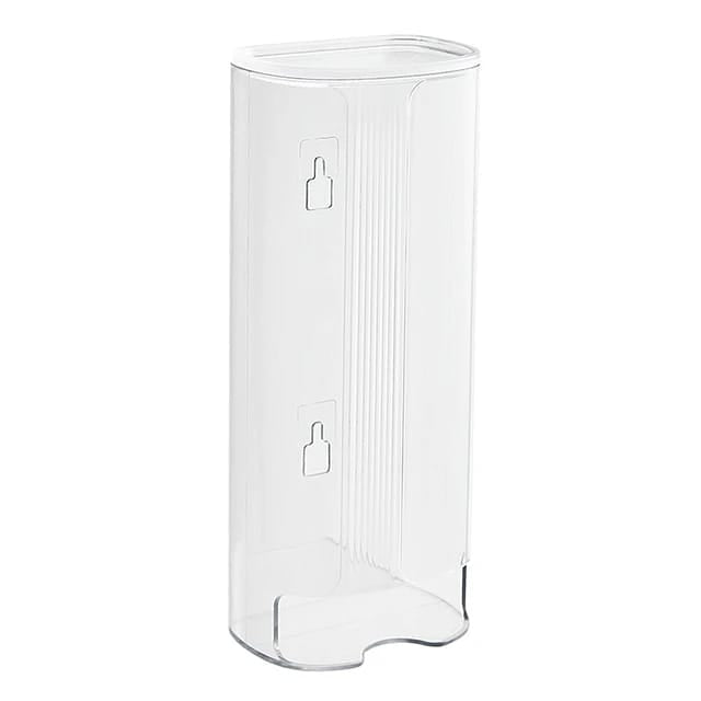 Wall-Mounted Storage Box in White Color.