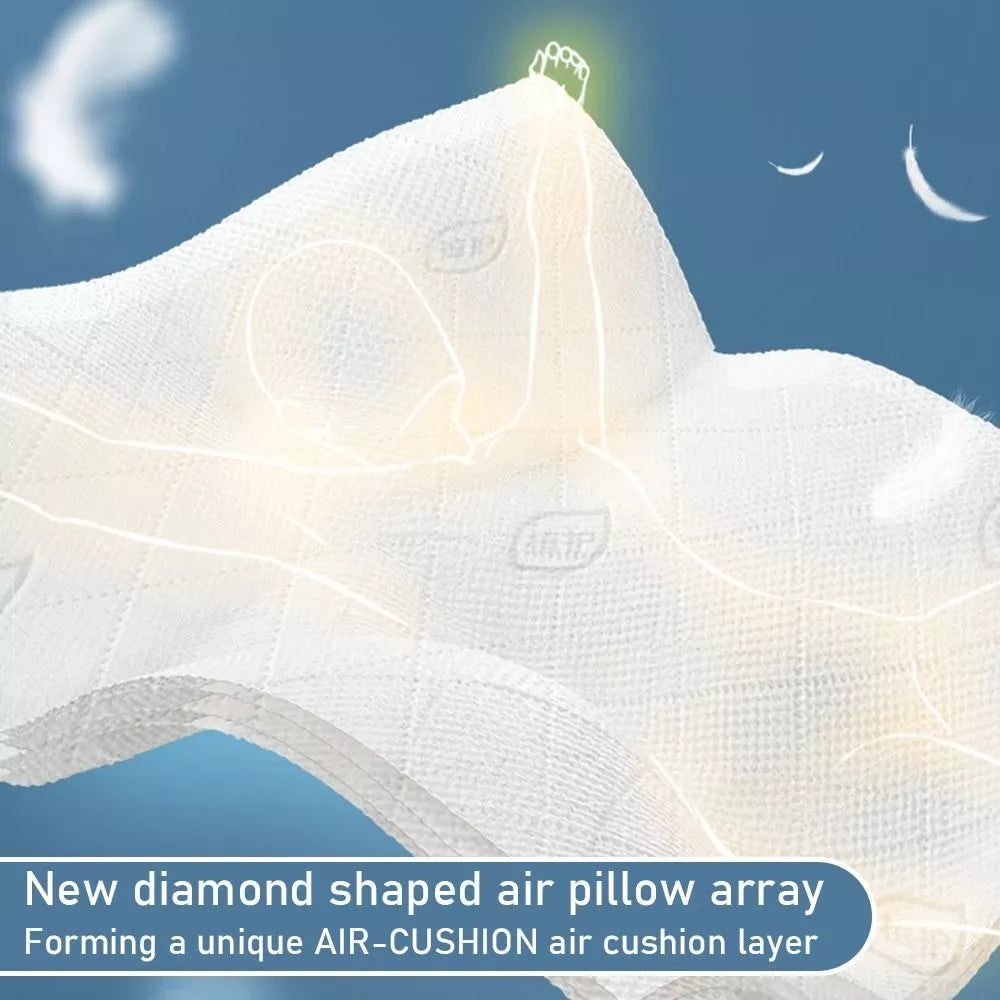 A Wall Hanging Air Cushion Tissue.