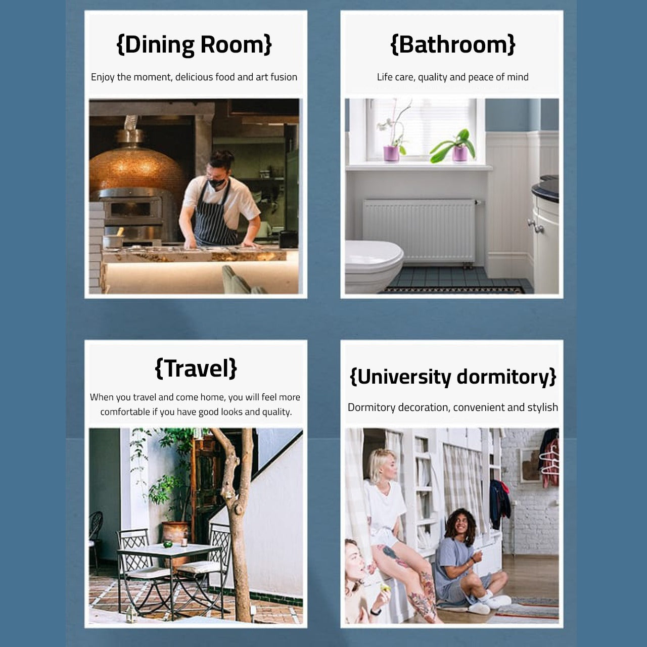 Multiple Usage Of Wall Hanging Air Cushion Tissue.