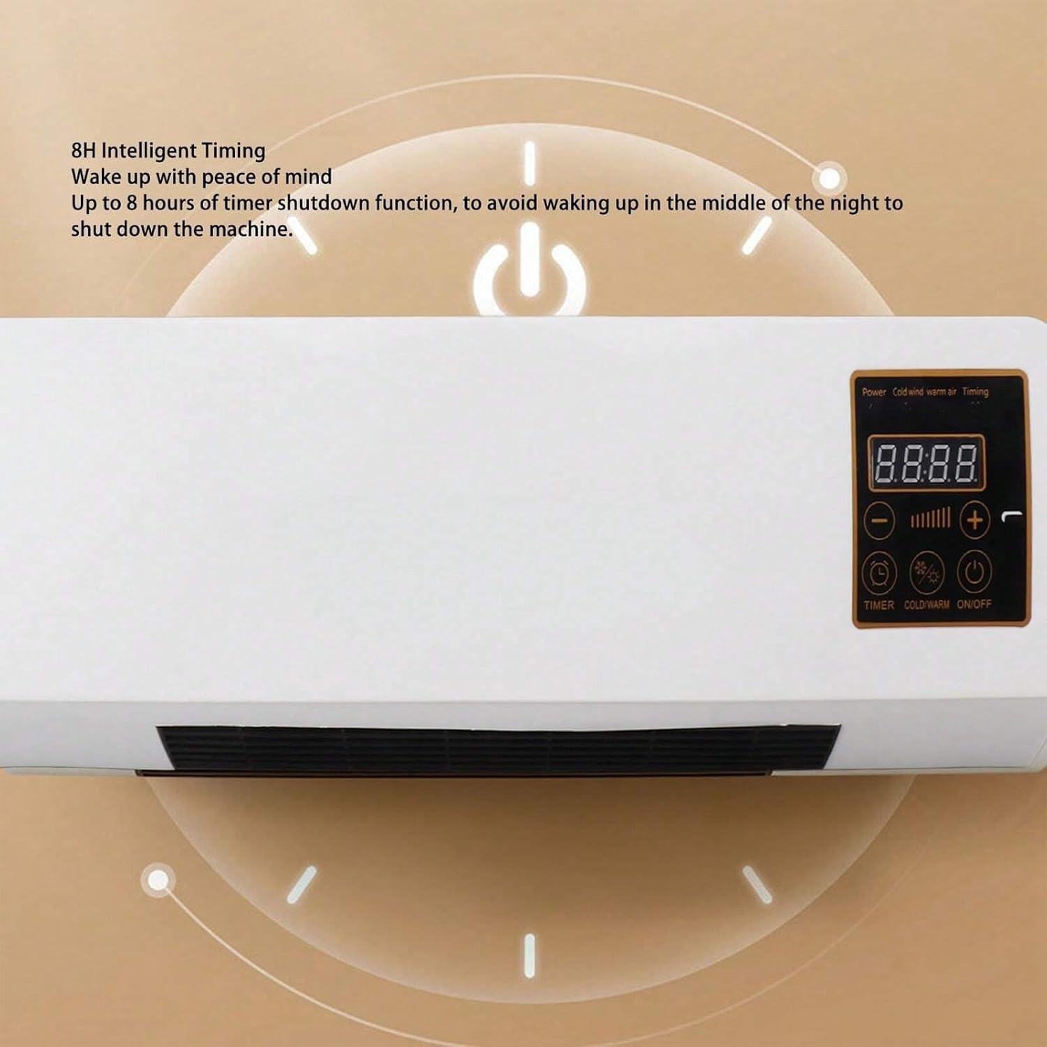 A Wall Mounted Mobile Air Conditioner & Heater.