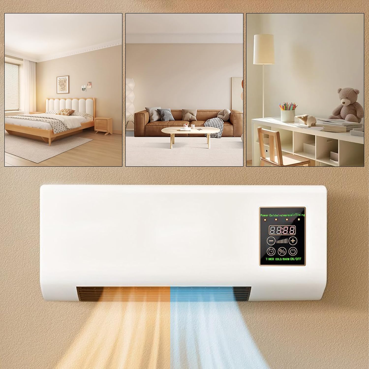 Wall Mounted Mobile Air Conditioner & Heater