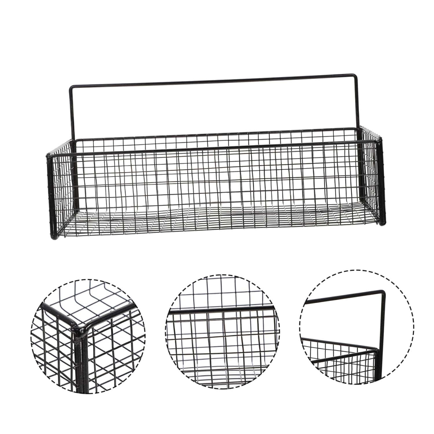 Parts Of Wall Mounted Storage Basket.