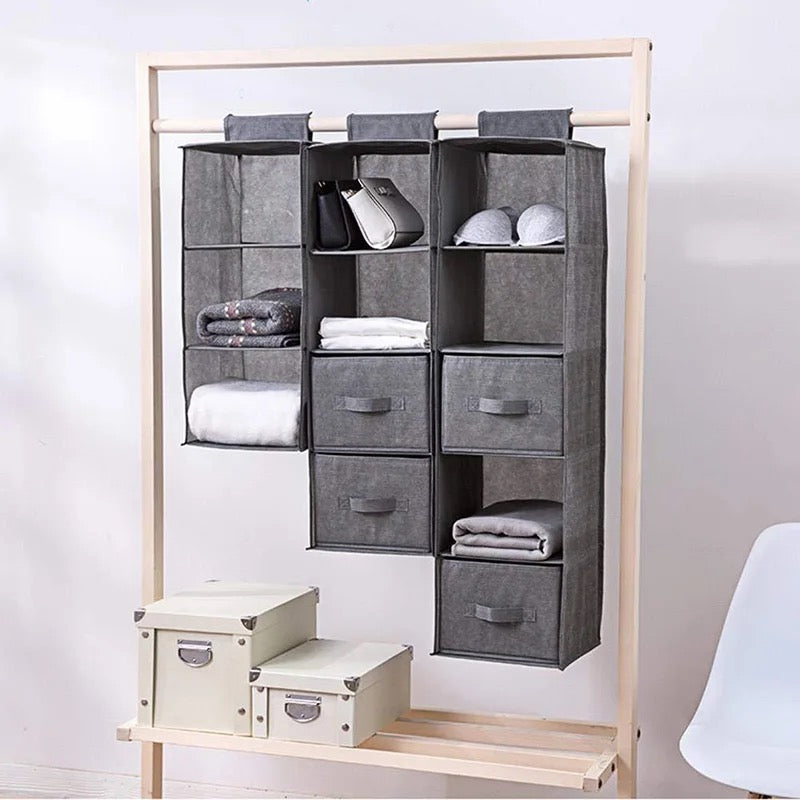 Wardrobe Clothes Storage Bags with something in it