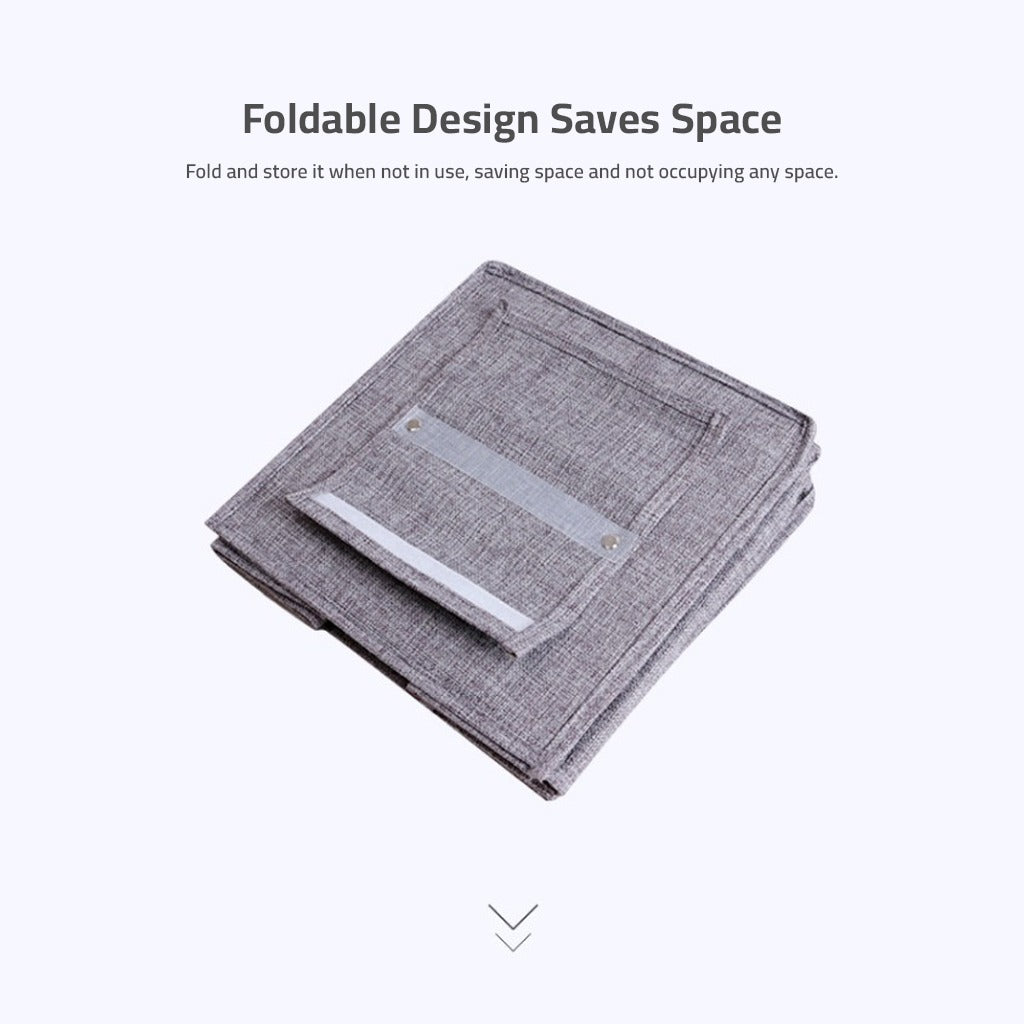 Wardrobe Clothes Storage Bags with foldable design