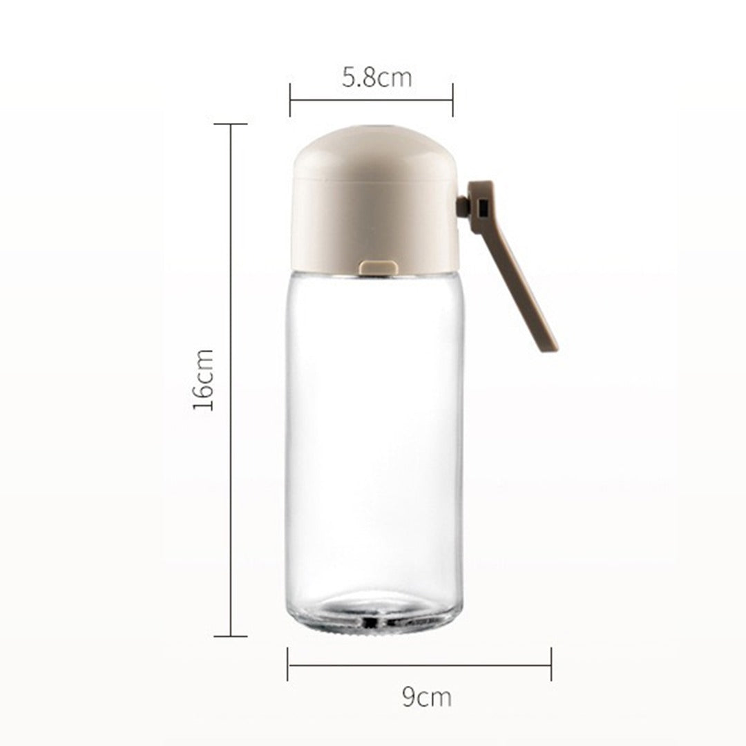 220ml Controlled Moisture-Proof Seasoning Bottle with its size