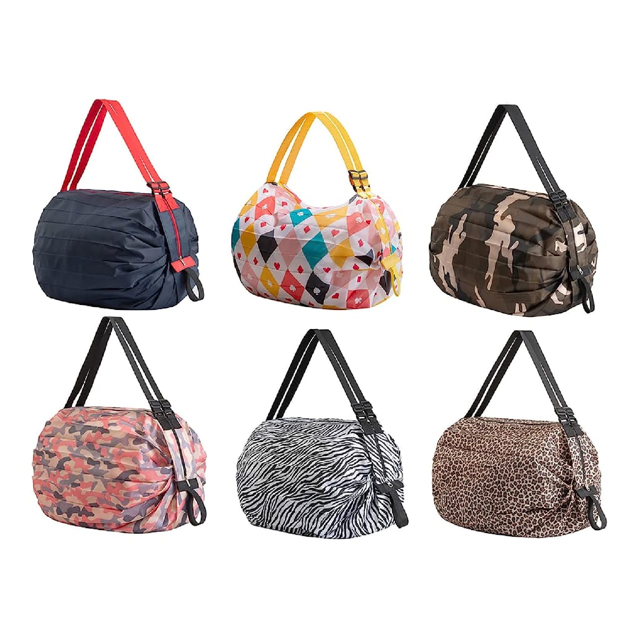 Reusable Foldable Shopping Bag in different color