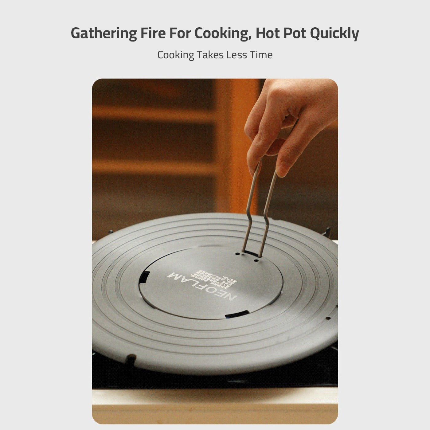 which can be utilized as a grill, pan, frying pan, steamer, toaster, or toaster oven - product showcase