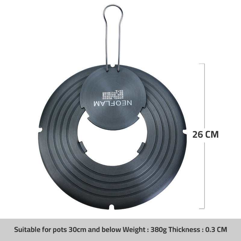 Household Gas Stove Heat Conduction Plate - product size and dimension