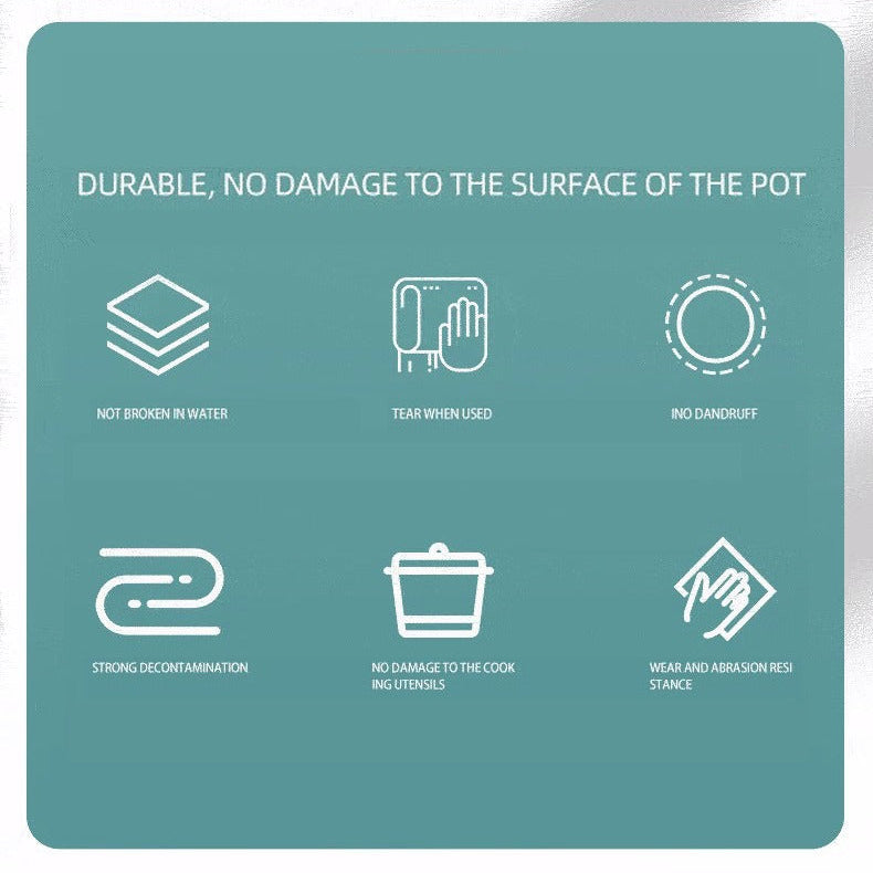 Detail of 1 Roll/25pcs Disposable Kitchen Cleaning Cloth Roll